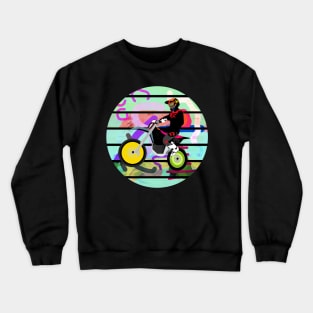 Motorcycle Crewneck Sweatshirt